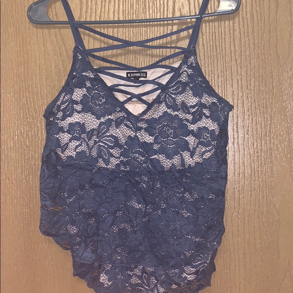 Express lace tank